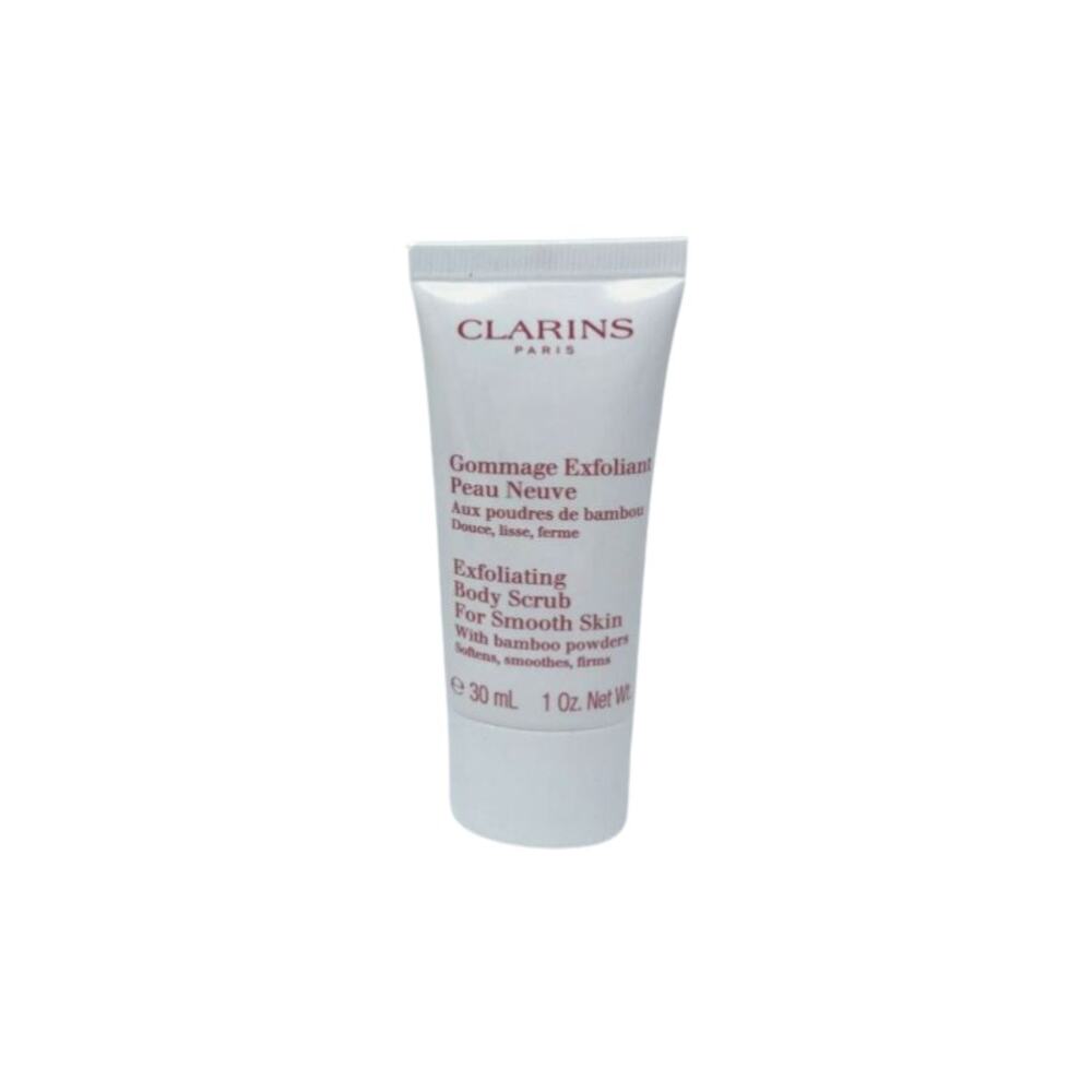 Clarins Exfoliating Body Scrub For Smooth Skin, Bamboo Powders, 1 fl oz/30 mL